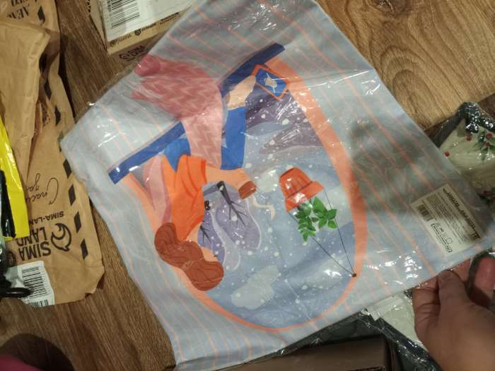 Фотография покупателя товара Наволочка декоративная новогодняя «Этель. Зимние мечты» 40×40 см - Фото 3