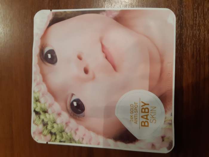 Фотография покупателя товара Маска тканевая Baby skin "Интенсивное увлажнение" для лица, антивозрастная - Фото 2