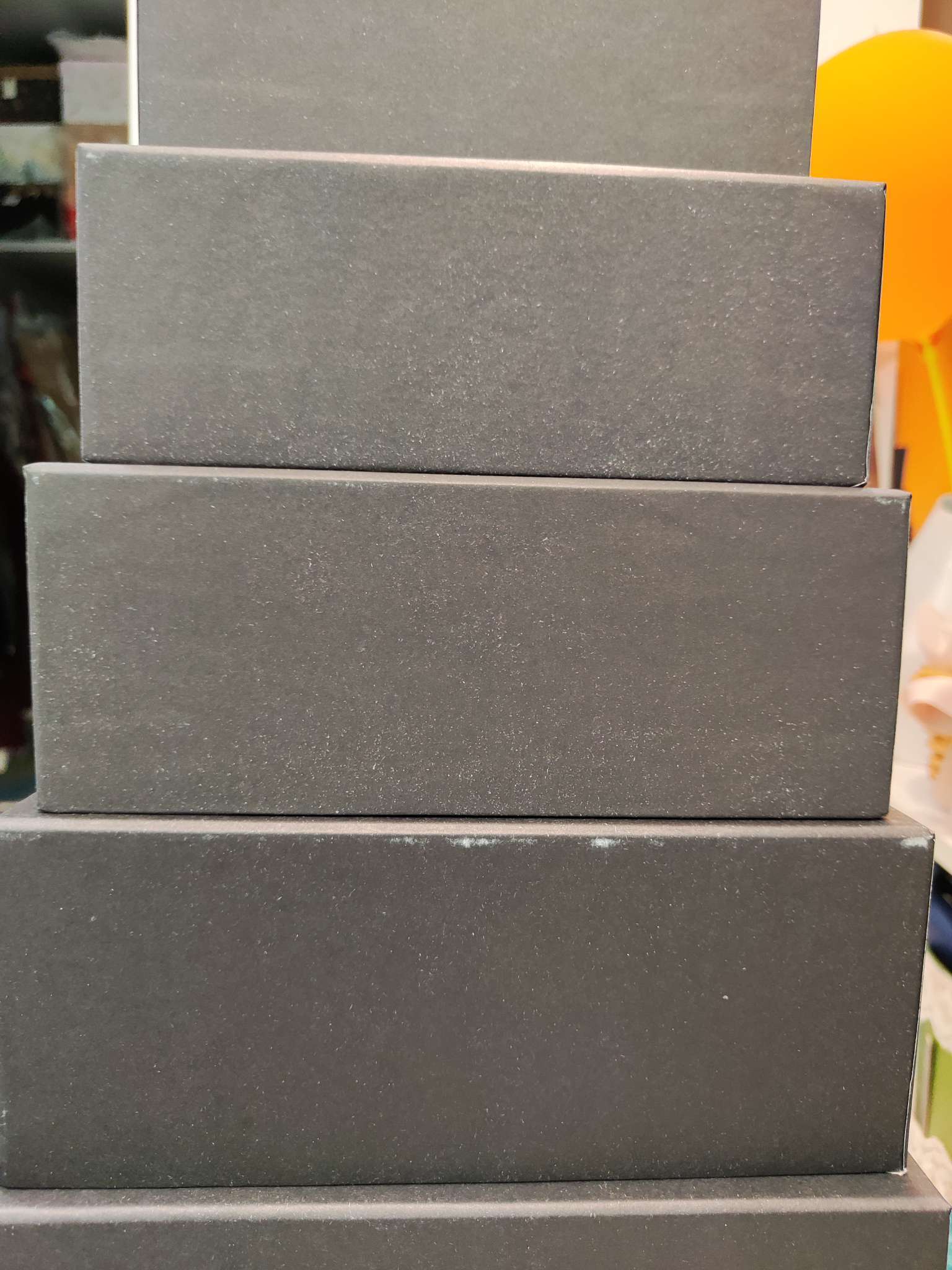 Фотография покупателя товара Набор подарочных коробок 10 в 1 «Графит», 30.5×20×13 - 12×6.5×4 см - Фото 1