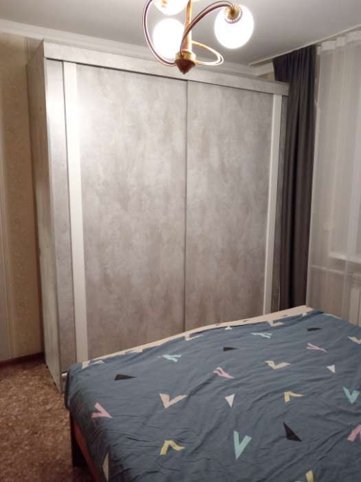 Фотография покупателя товара Шкаф – купе «Тодор», 2000×620×2200 мм, цвет бетон/белый глянец - Фото 2