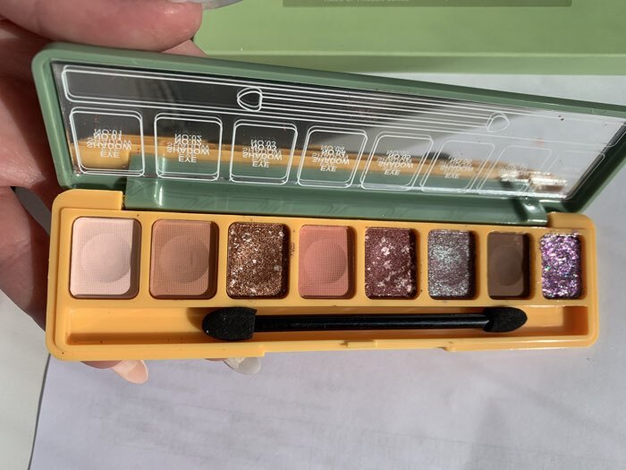 Фотография покупателя товара Палетка теней для век, с жемчужным блеском, 8 цветов - Фото 1