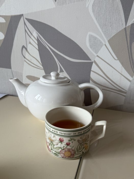 Фотография покупателя товара Заварочный чайник Magistro «Бланш», 1 л, фарфор, белый - Фото 1