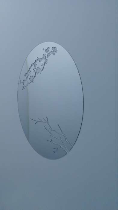 Фотография покупателя товара Зеркало настенное, наклейки интерьерные, зеркальные, декор на стену, панно 36.5 х 27 см - Фото 4