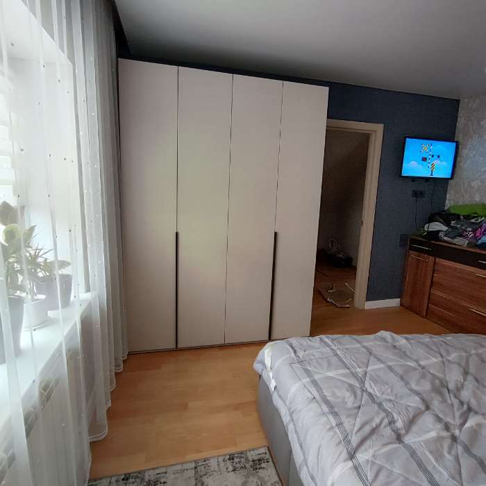 Фотография покупателя товара Шкаф прямой двухстворчатый «Чарли 22», 800×550×2205 мм, цвет кашемир - Фото 5