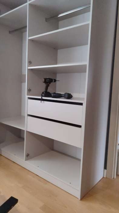 Фотография покупателя товара Шкаф прямой двухстворчатый «Чарли 22», 800×550×2205 мм, цвет кашемир - Фото 3