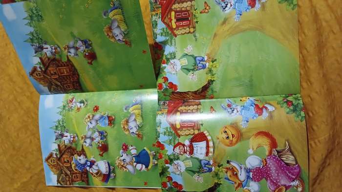 Фотография покупателя товара Наклейки обучающие «Сказки» 12 стр. - Фото 1