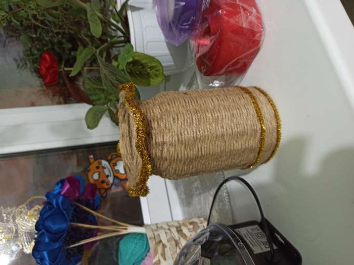 Фотография покупателя товара Проволока для изготовления искусственных цветов "Зелёная" 40 см сечение 1,2 мм - Фото 8
