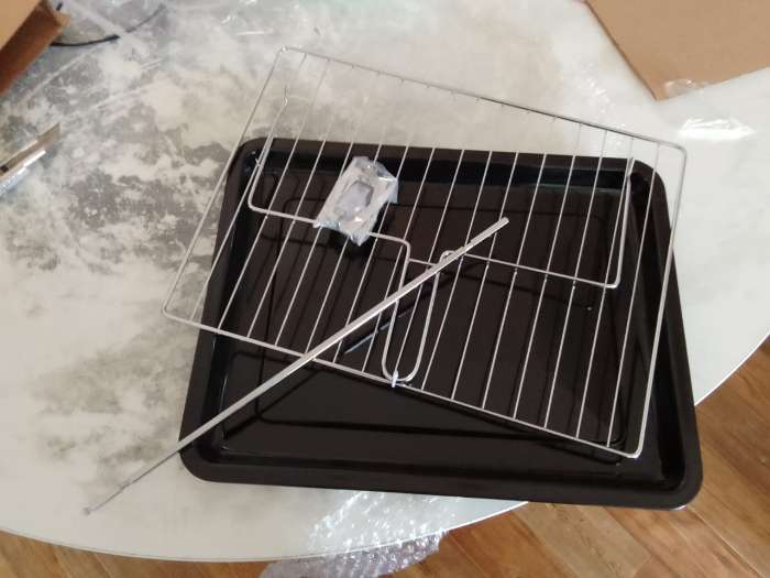 Фотография покупателя товара Мини-печь NORDFROST RC 450 ZR pizza, 2000 Вт, 45 л, 100-250°С, гриль, конвекция, красная - Фото 6