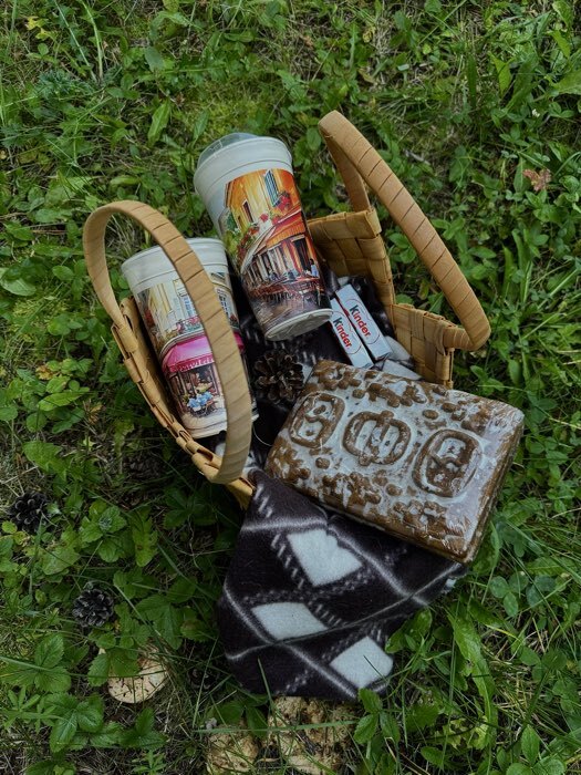 Фотография покупателя товара Корзина плетёная для хранения, секвойя, натуральная, набор 2 шт. - Фото 1