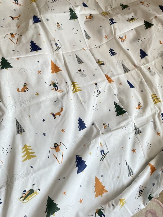 Фотография покупателя товара Постельное бельё 1.5-спальное «Этель» Happy skiers, бязь - Фото 2