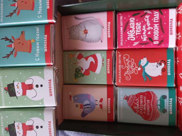 Фотография покупателя товара Шоколад новогодний молочный «Аптечка», в шоубоксе, 12 г × 24 шт. - Фото 1