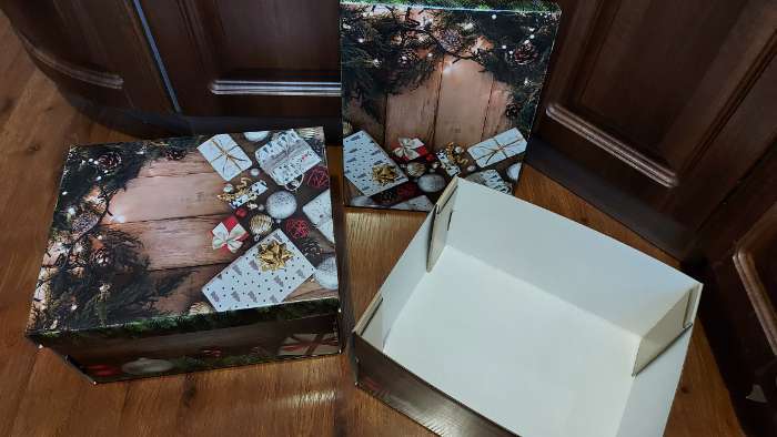 Фотография покупателя товара Складная коробка "С новым годом и Рождеством!", 31,2 х 25,6 х 16,1 см - Фото 30