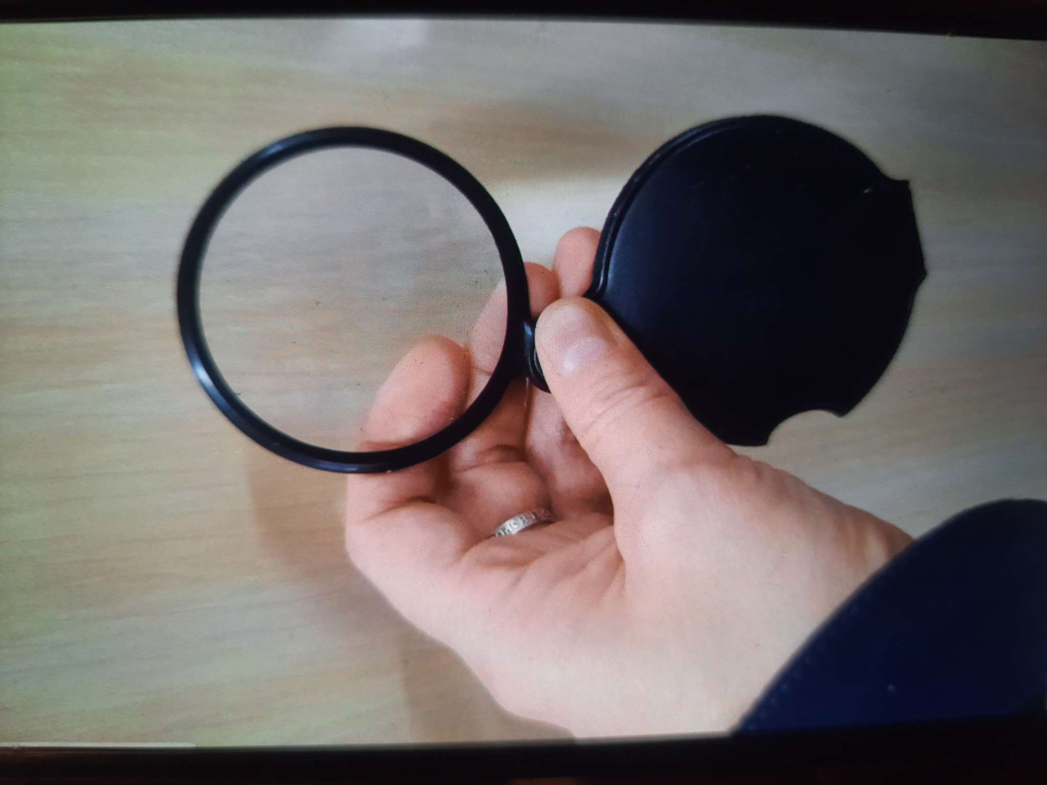 Фотография покупателя товара Лупа складная 3х, d=5.5 см, в чехле, Мастер К. - Фото 4