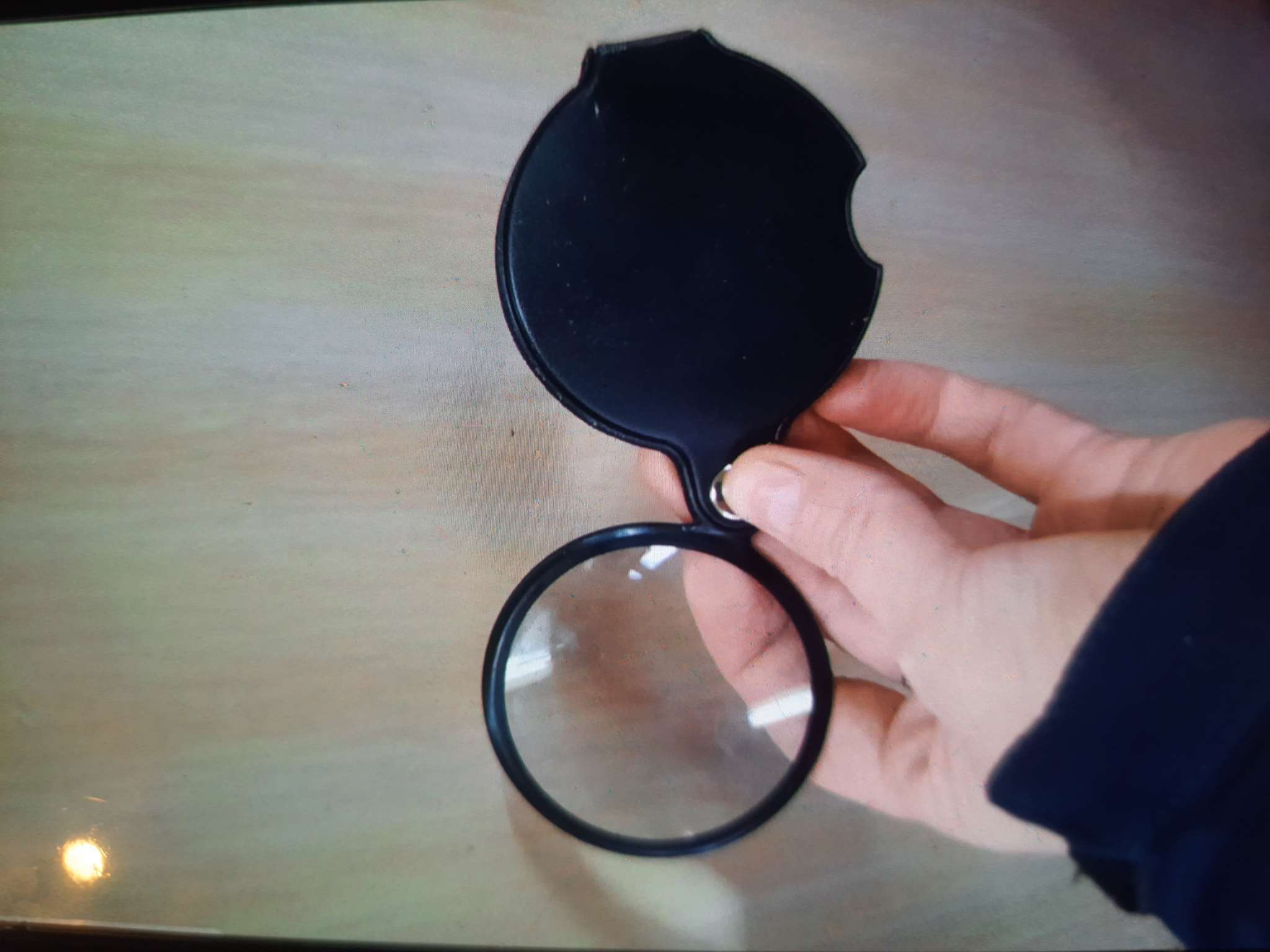 Фотография покупателя товара Лупа складная 3х, d=5.5 см, в чехле, Мастер К. - Фото 5