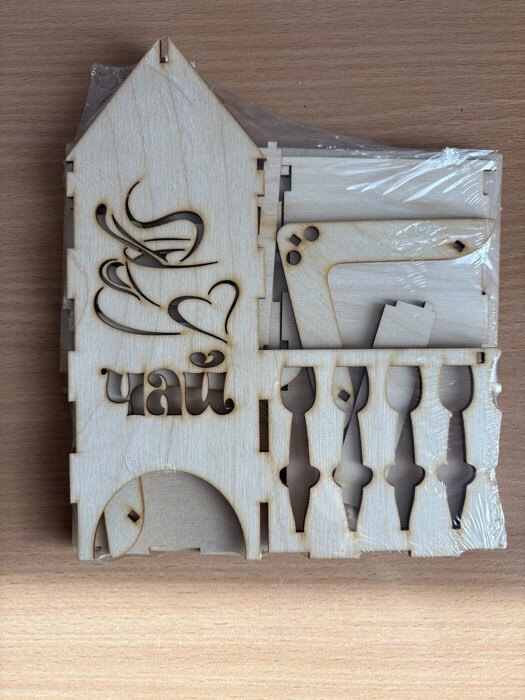 Фотография покупателя товара Чайный домик «Чашка чая», заготовка для творчества - Фото 2