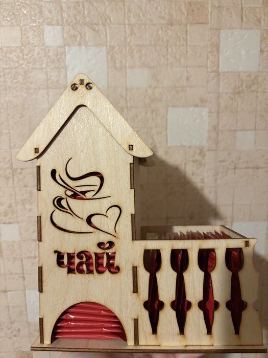 Фотография покупателя товара Чайный домик «Чашка чая», заготовка для творчества - Фото 3