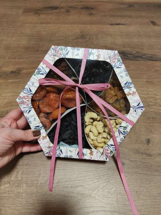 Фотография покупателя товара Коробка кондитерская, упаковка, «Вдохновляй красотой», 23×20×4 см - Фото 1