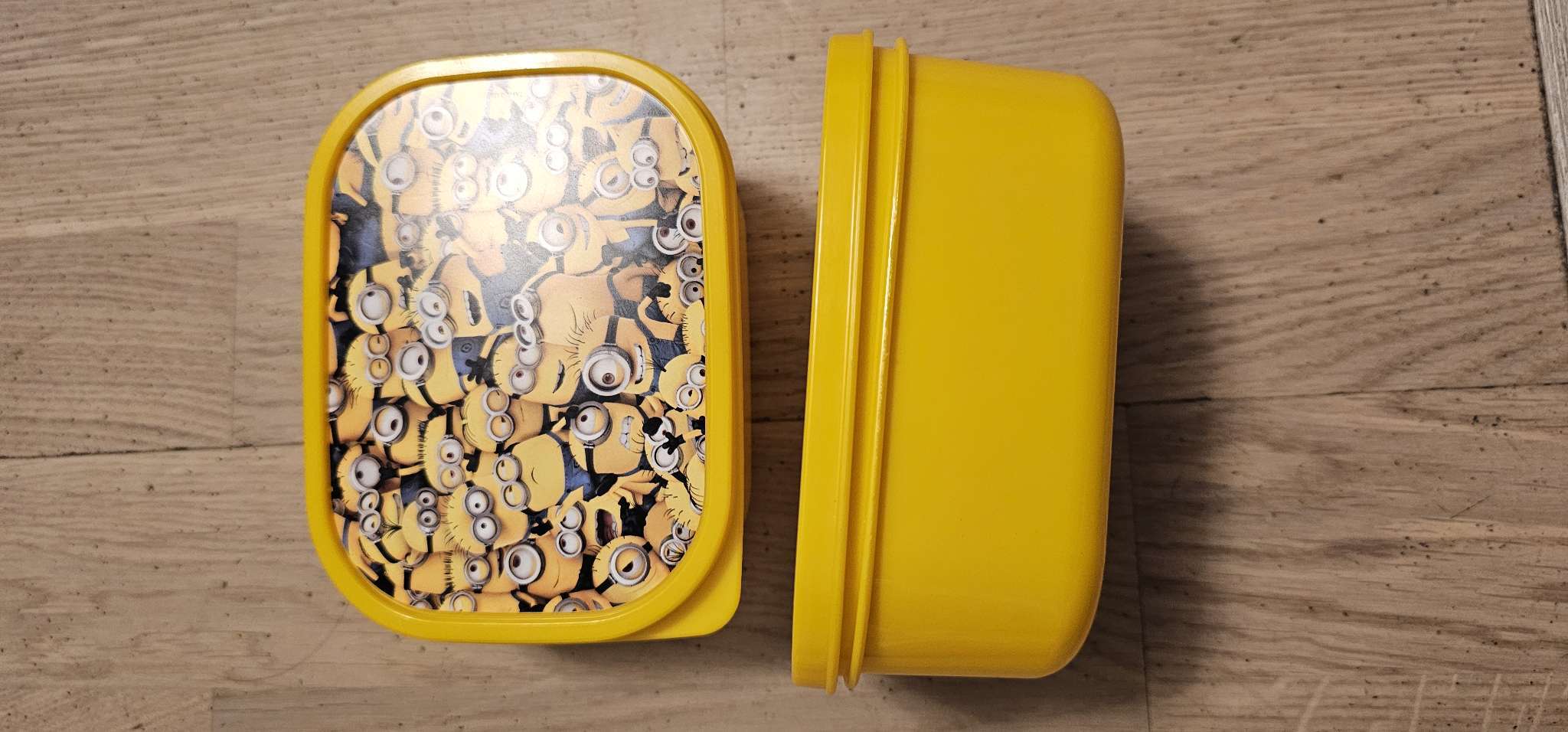 Фотография покупателя товара Ланч-бокс детский прямоугольный 500 мл, «Миньон», Гадкий Я - Фото 1