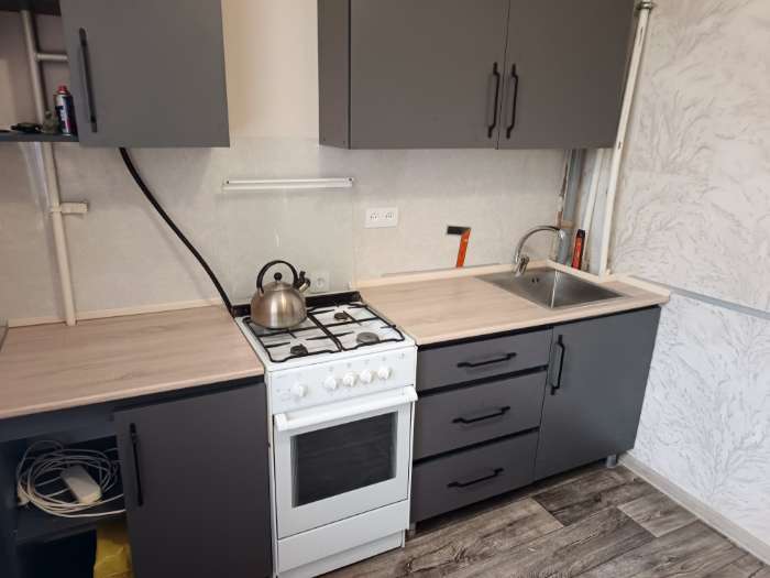 Фотография покупателя товара Ручка-скоба CAPPIO PC199, м/о 192 мм, цвет черный - Фото 1