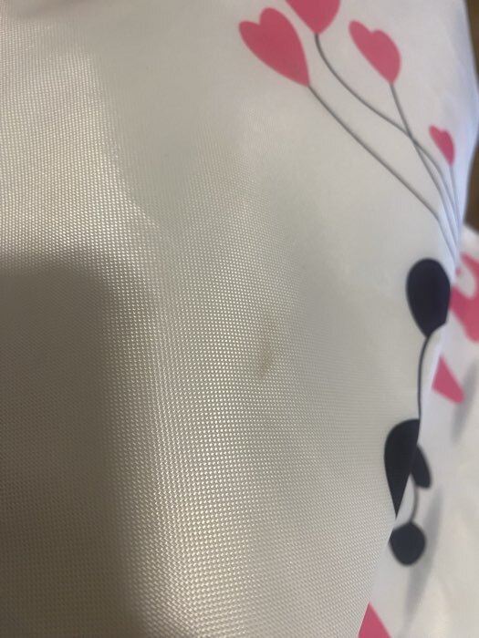 Фотография покупателя товара Мешок для обуви на шнурке, с принтом, размер 32×0.5×40 см, белый/молочный/розовый - Фото 1