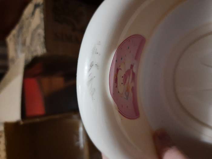 Фотография покупателя товара Детский горшок Бэйби-Комфорт, цвет кремовый, наклейка МИКС