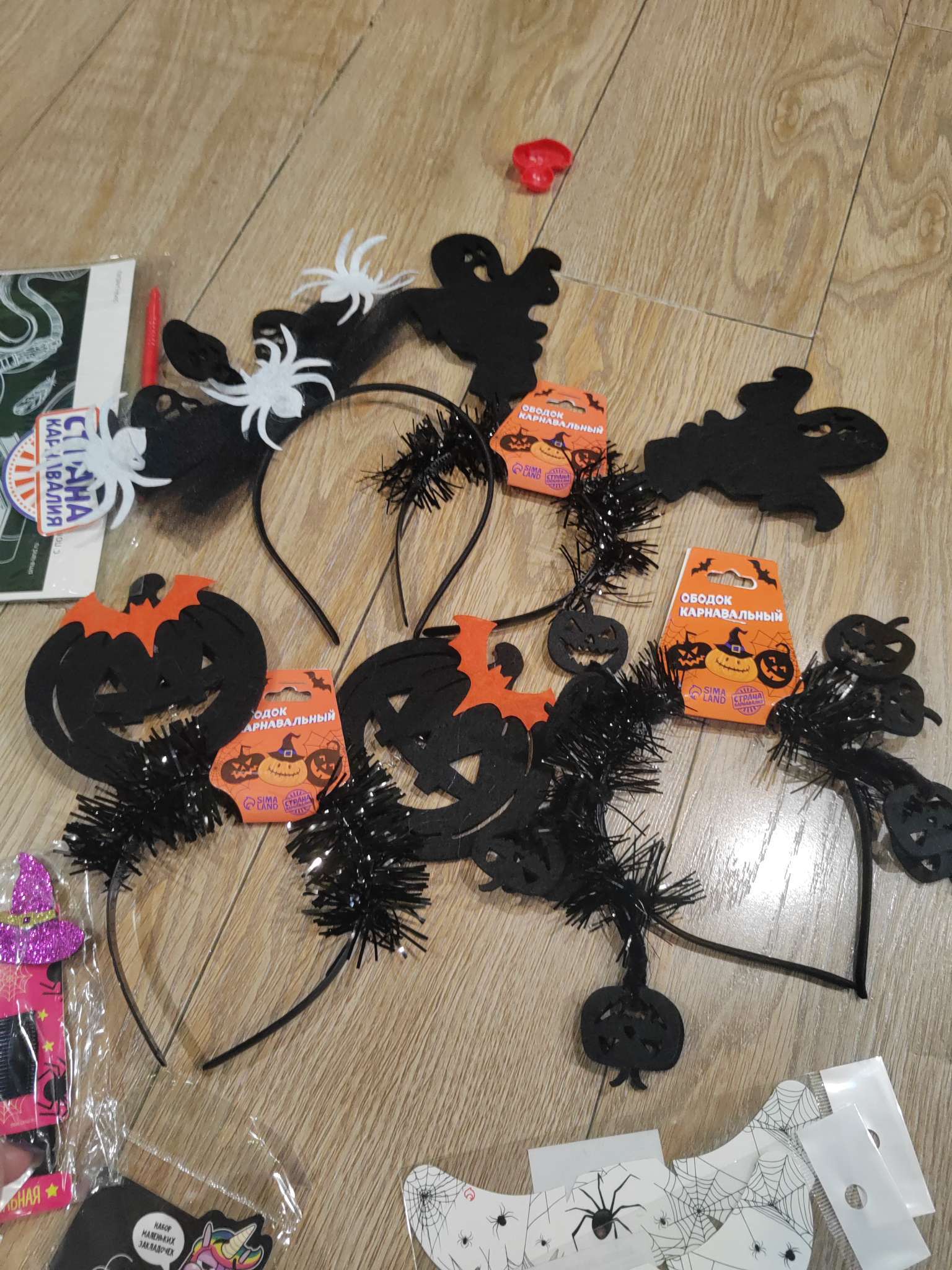 Фотография покупателя товара Карнавальный ободок «Привидение», на Хэллоуин, МИКС - Фото 1