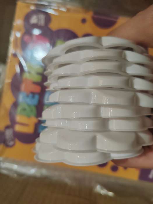 Фотография покупателя товара Палитра Стамм «Ромашка», мини, 9 ячеек, белая - Фото 16