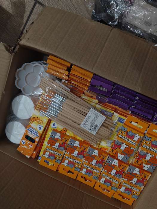 Фотография покупателя товара Палитра Стамм «Ромашка», мини, 9 ячеек, белая - Фото 15