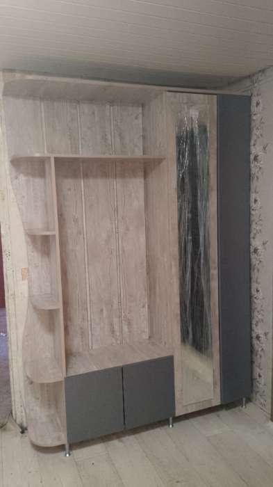 Фотография покупателя товара Прихожая «Лика 2», 1200×364×2150 мм, цвет дуб юкон/графит - Фото 1