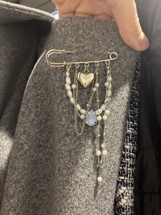 Фотография покупателя товара Булавка для подвесок PO-065, №04 (набор 2 шт.) 65×5 мм, цвет серебро - Фото 3