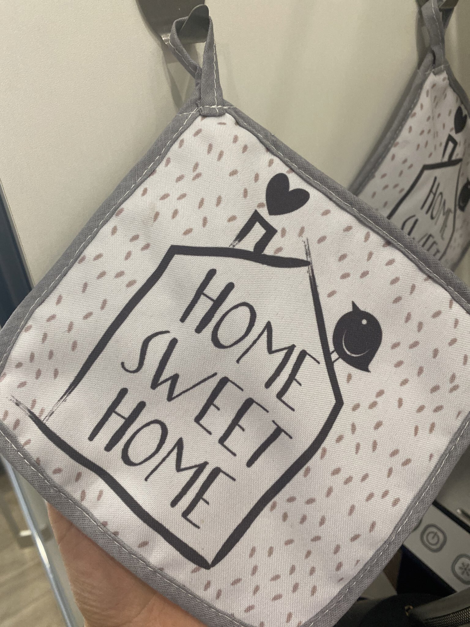 Фотография покупателя товара Набор кухонный Love at home: прихватка, подставка под горячее - Фото 2