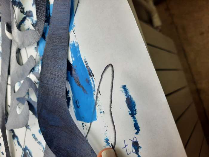 Фотография покупателя товара Краска акриловая художественная туба 75 мл, BRAUBERG "Голубая ФЦ"