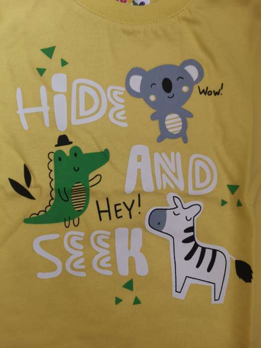 Фотография покупателя товара Лонгслив детский, рост 86 см, жёлтый - Фото 2