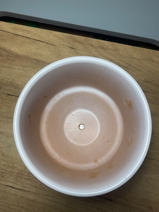 Фотография покупателя товара Горшок для цветов «Афродита», керамический, с поддоном, 3.4 л, коричневый/тёмное золото - Фото 2