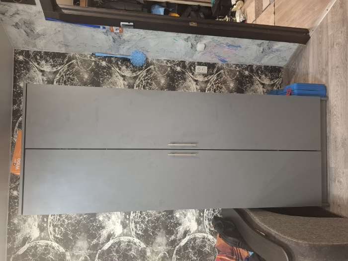 Фотография покупателя товара Шкаф трёхстворчатый распашной «Мадера», 3 ящика, 1200×520×2100 мм, цвет белый - Фото 1