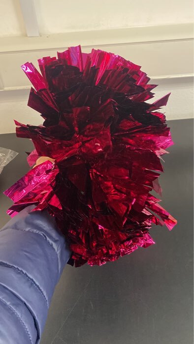 Фотография покупателя товара Помпон для чирлидинга, фуксия - Фото 2