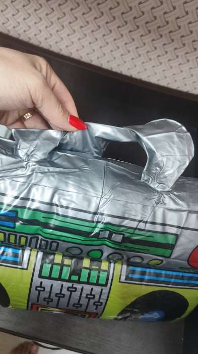 Фотография покупателя товара Игрушка надувная «Магнитофон», 40 см - Фото 2