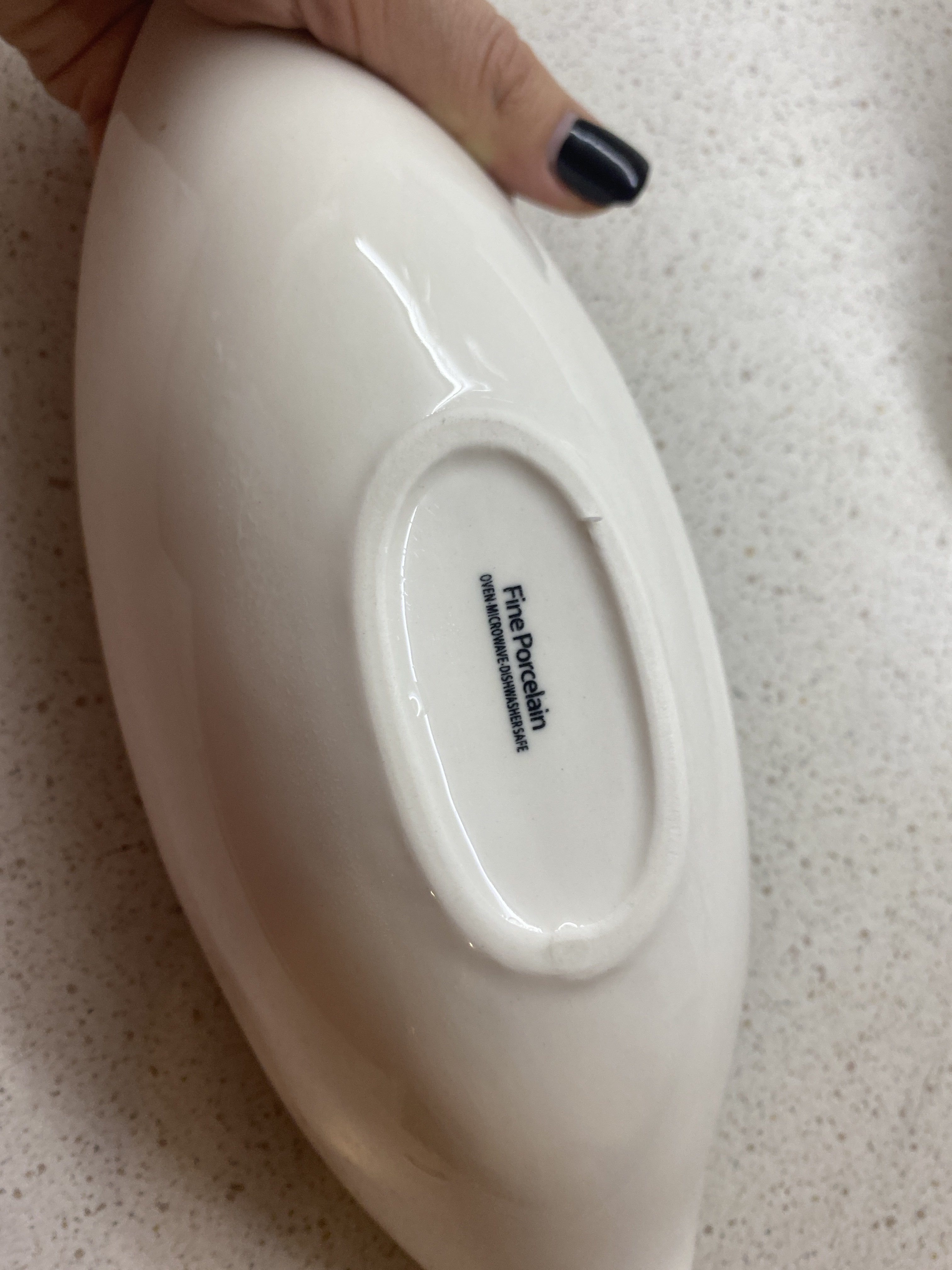 Фотография покупателя товара Салатник керамический «Сапфир», 24×9.5×5.5 см, цвет бежевый - Фото 4