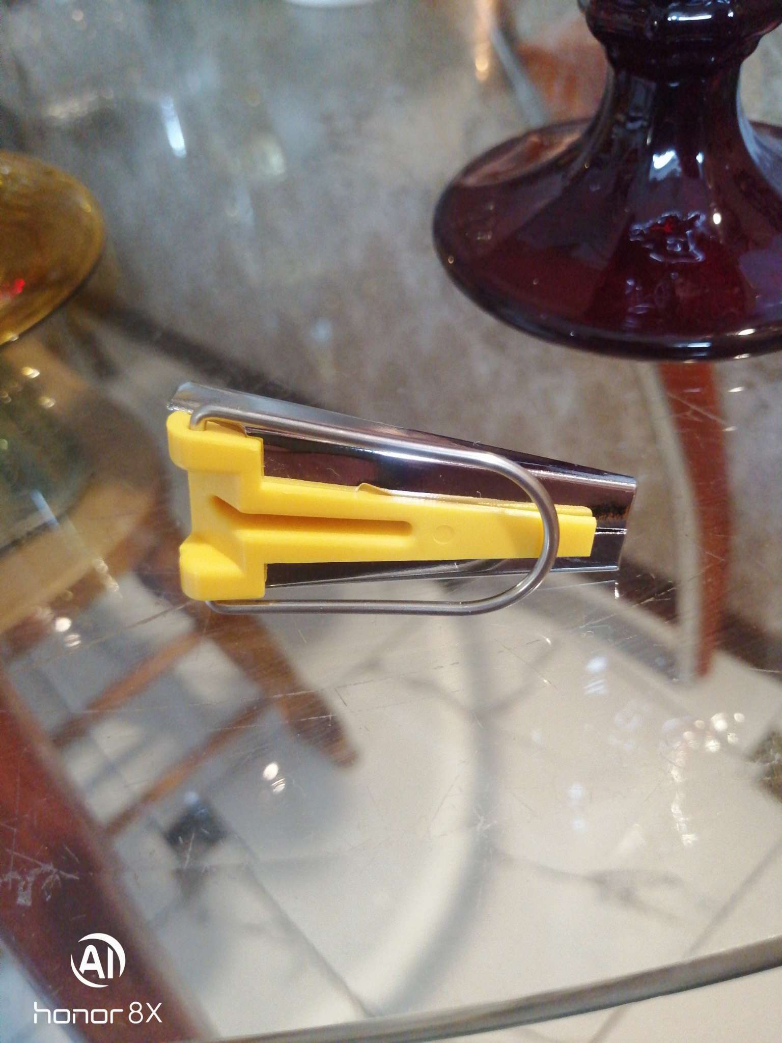 Фотография покупателя товара Устройство для складывания косой бейки, 12 мм, жёлтое - Фото 2