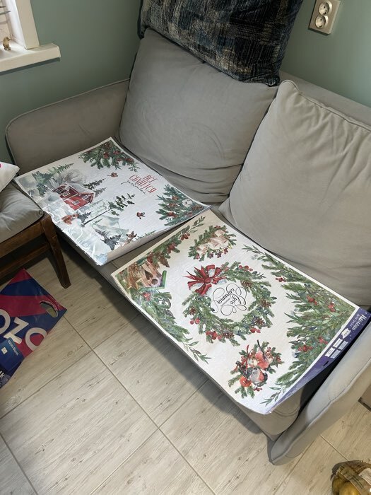 Фотография покупателя товара Наклейки на окна многоразовые «Всё сбудется в Новый год», 50×70 см - Фото 3