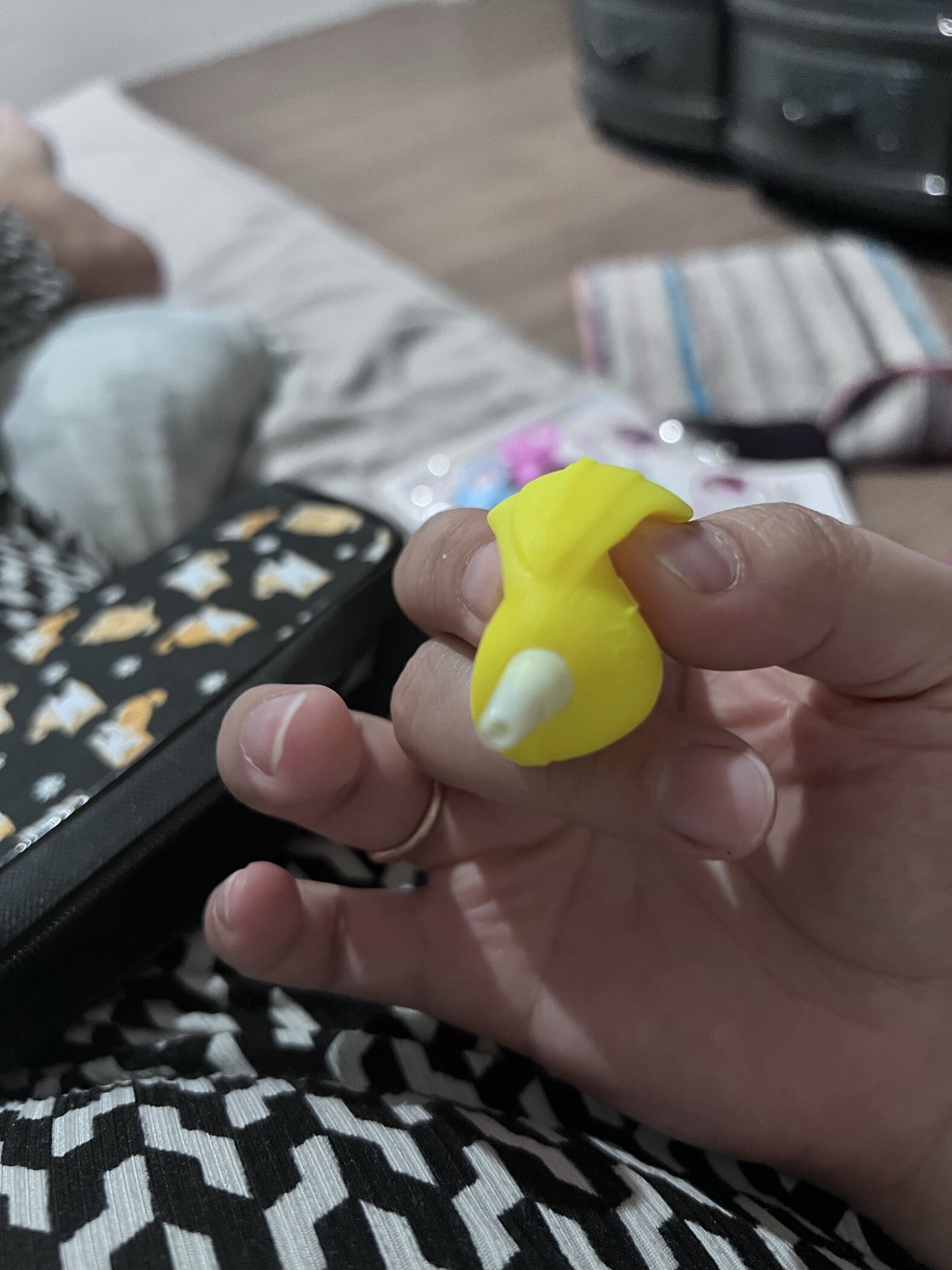 Фотография покупателя товара Ручка обучающая, тренажёр для исправления техники письма «Макси» МИКС - Фото 4