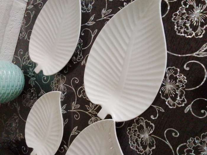 Фотография покупателя товара Блюдо сервировочное «Линден», 20×13×2 см, керамика, белое - Фото 1