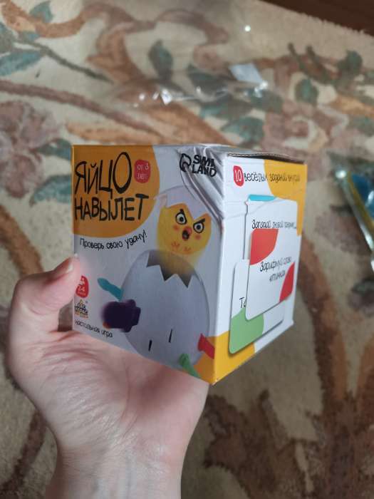 Фотография покупателя товара Настольная игра Лас Играс KIDS «Яйцо навылет» - Фото 2