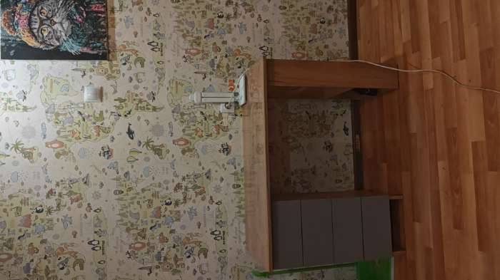 Фотография покупателя товара Стол письменный «Лайт», с полками, 4 ящика, 1000×450×754 мм, цвет дуб сонома/белый - Фото 3