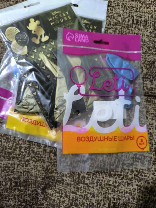 Фотография покупателя товара Воздушные шары латексные 12" «Хром», 5 шт., синие - Фото 35