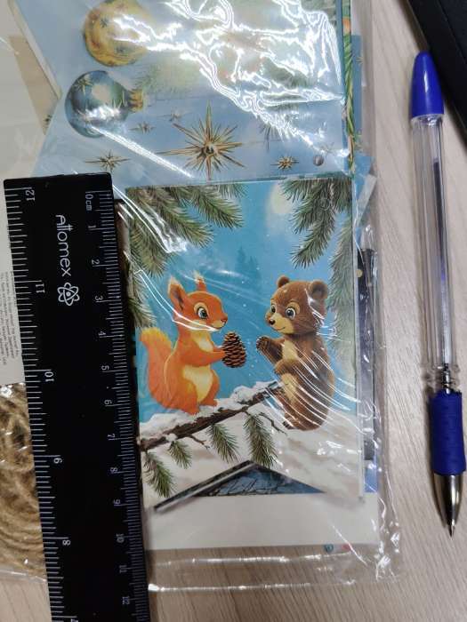 Фотография покупателя товара Гирлянда на ленте «Новый год» ретро, 500 см - Фото 4