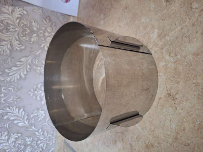 Фотография покупателя товара Форма для выпечки и выкладки с регулировкой размера TAS-PROM «Круг», h=14 см, d=16.5-25 см, нержавеющая сталь - Фото 27