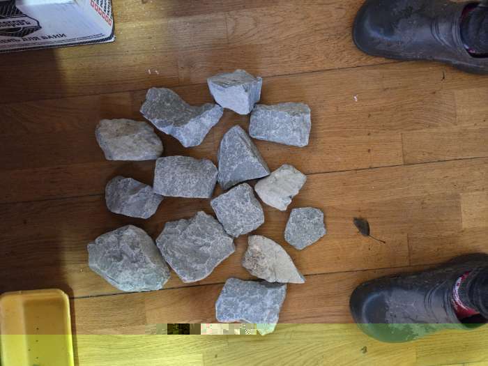 Фотография покупателя товара Камни для бани «Базальт», 10 кг, колотые - Фото 3