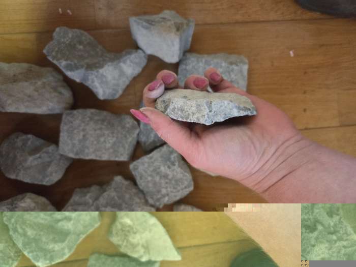 Фотография покупателя товара Камни для бани «Базальт», 10 кг, колотые - Фото 4