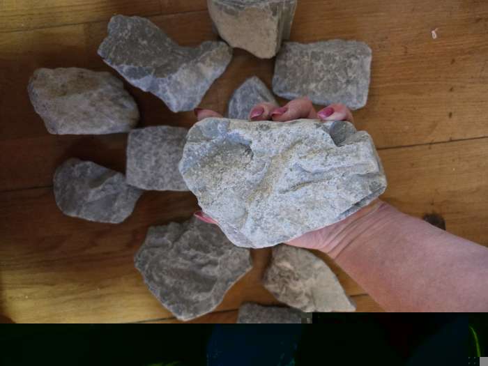 Фотография покупателя товара Камни для бани «Базальт», 10 кг, колотые - Фото 1